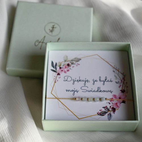 podziękowanie dla świadkowej
