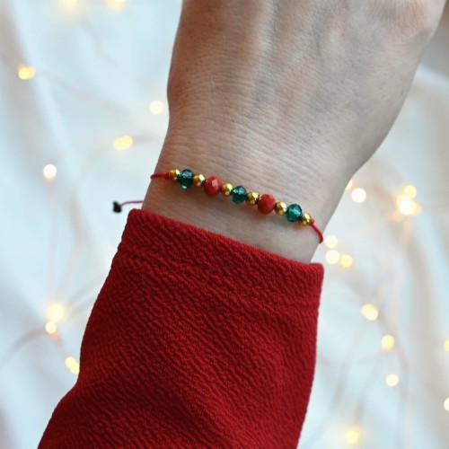 bransoletka świąteczna