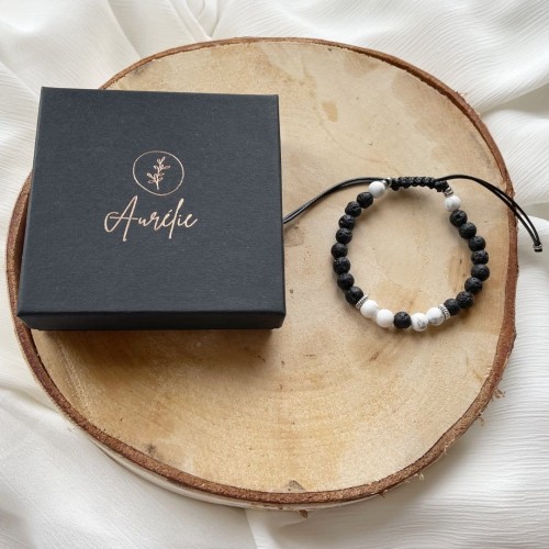 bransoletka z howlitu