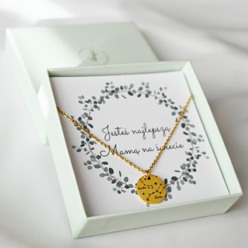 naszyjnik dla mamy z imionami dzieci