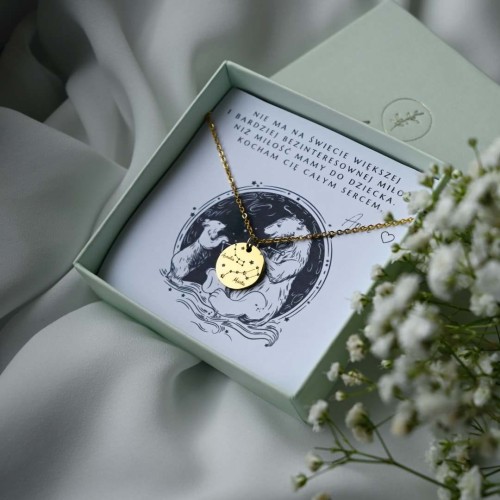 naszyjnik z imieniem dziecka