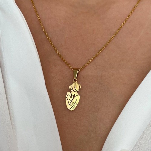 Naszyjnik dla mamy z imionami dzieci