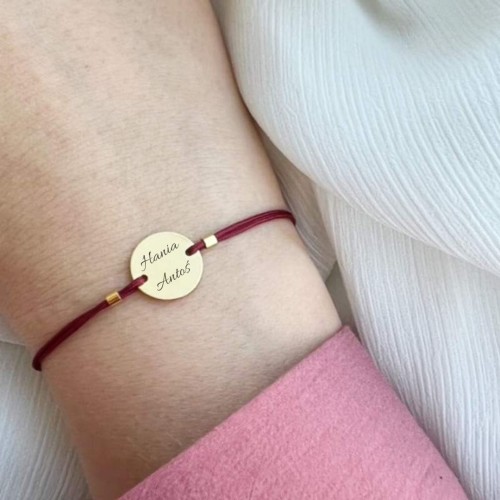 bransoletka z imionami dzieci dla mamy