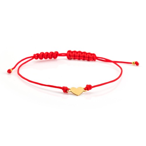 czerwona bransoletka dla przyjaciółki