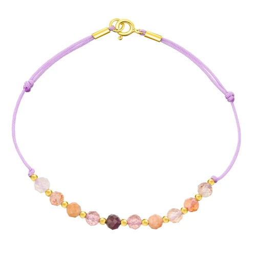 Bransoletka z kryształu górskiego