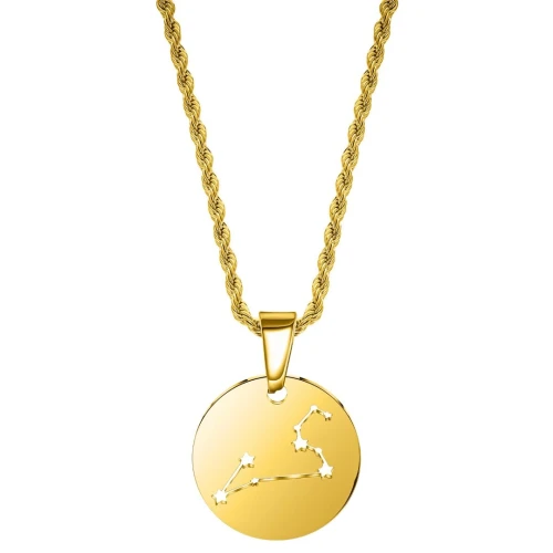 Naszyjnik Lew - znak zodiaku, konstelacja