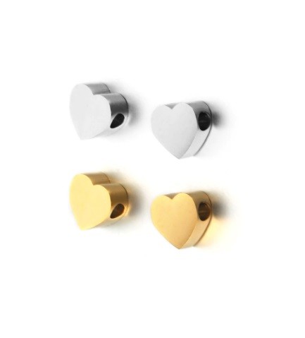 Serce do nawlekania z grawerowaniem