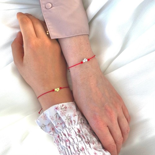 Bransoletki przyjaźni z grawerem - srebro