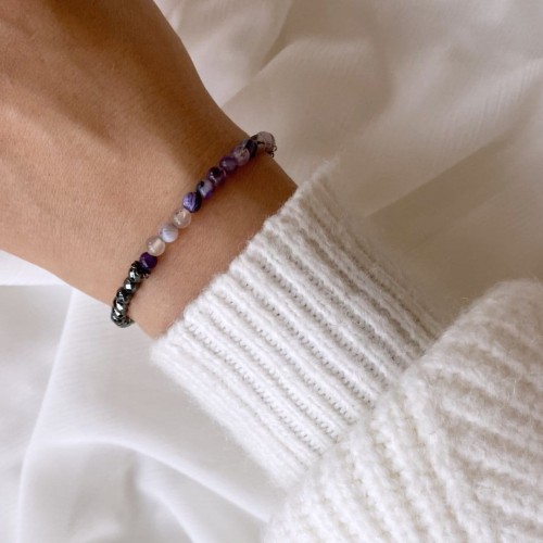 Bransoletka z kamieni półszlachetnych Natura 6